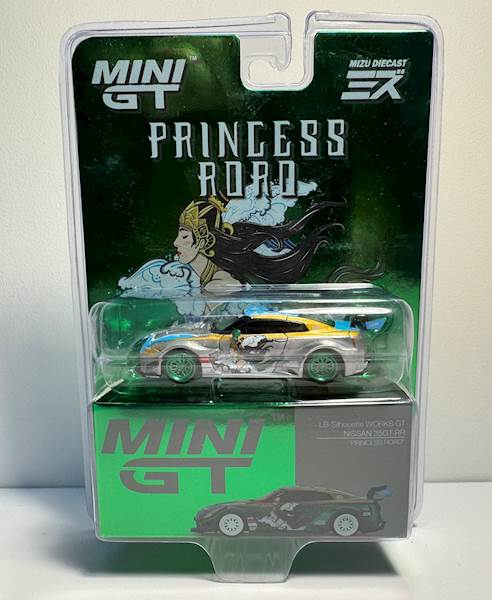 MINI GT 1:64 LB SILHOUETTE WORKS GT NISSAN 35GT-RR "PRINCESS RORO" CHASE !!