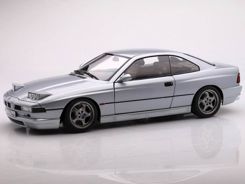 SOLIDO 1:18 BMW 850 CSI E31 SILVER 1992