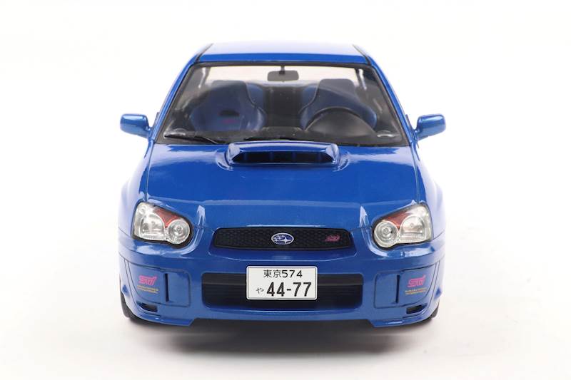 SOLIDO 1:18 SUBARU IMPREZA WRX STI SONIC BLUE 2003