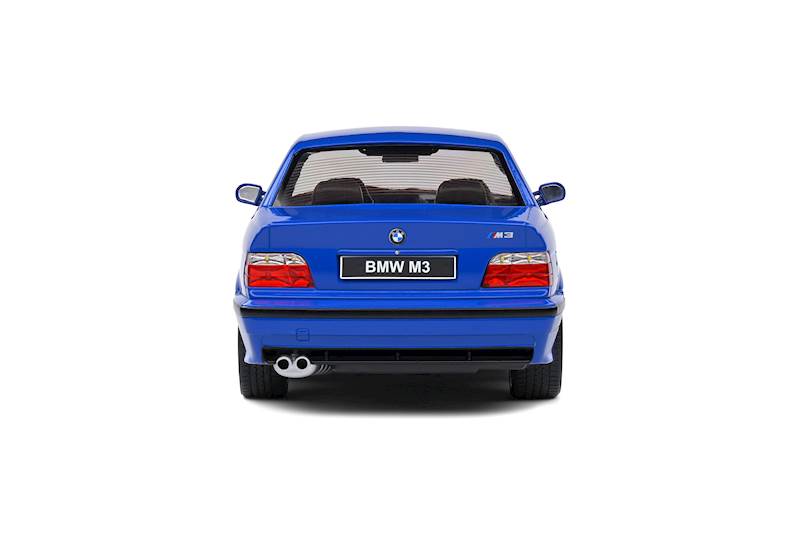 SOLIDO 1:18 BMW E36 COUPE M3 SANTORIN BLUE 1996
