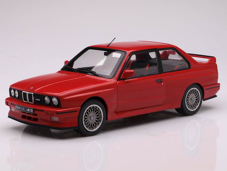 SOLIDO 1:18 BMW E30 M3 RED 1986
