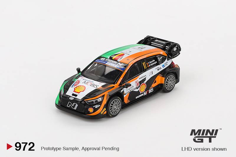 MINI GT 1:64 HYUNDAI I20 N RALLY 1 #11 RALLY CROATIA 2023