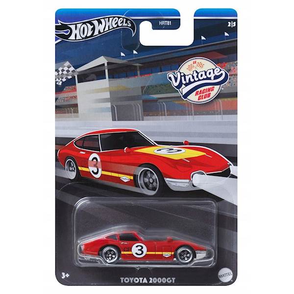 HOT WHEELS 1:64 VINTAGE RACING CLUB TOYOTA 2000GT 2/5