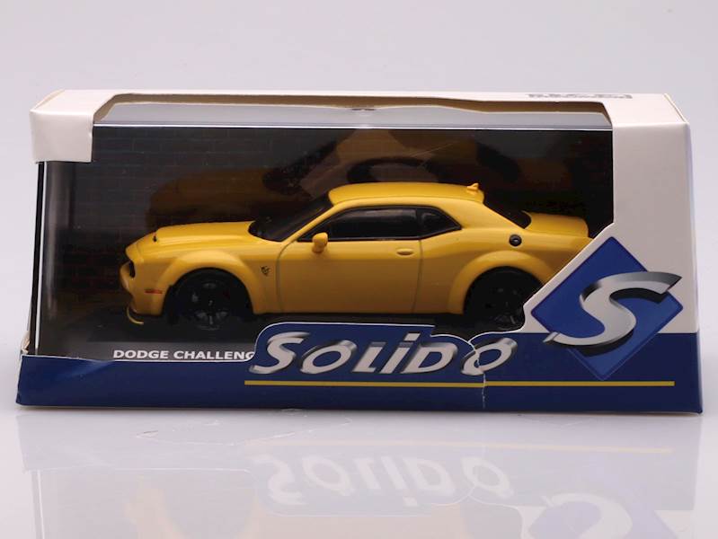 SOLIDO 1:43 DODGE CHALLENGER 2018 YELLOW