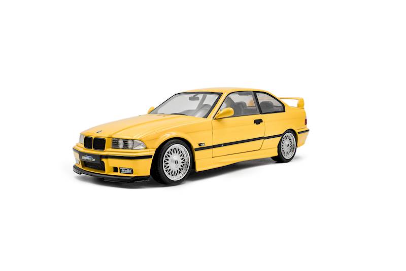 SOLIDO 1:18 BMW E36 COUPE M3 DAKAR YELLOW GELB 1991
