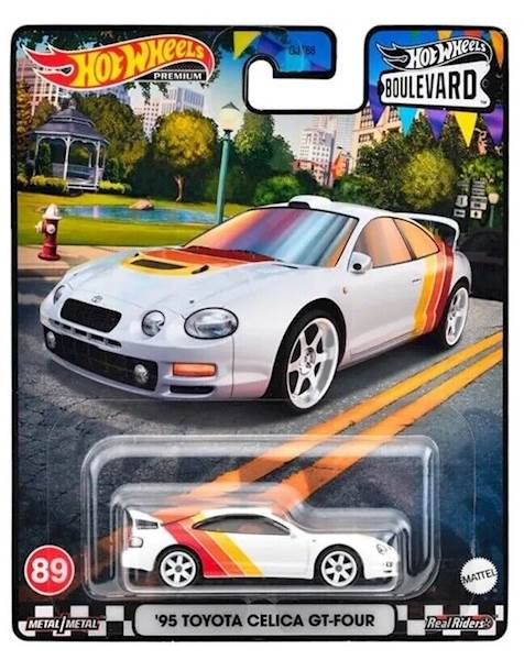 HOT WHEELS PREMIUM BOULEVARD '95 TOYOTA CELICA GT-FOUR