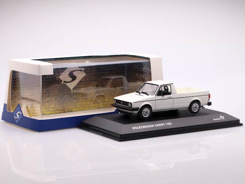 SOLIDO 1:43 VOLKSWAGEN CADDY (14D) PICK-UP 1990 WHITE