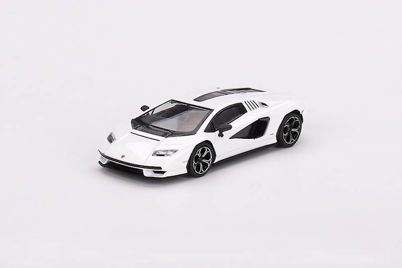 MINI GT 1:64 LAMBORGHINI COUNTACH LPI 800-4 BIANCO SIDERALE 2023