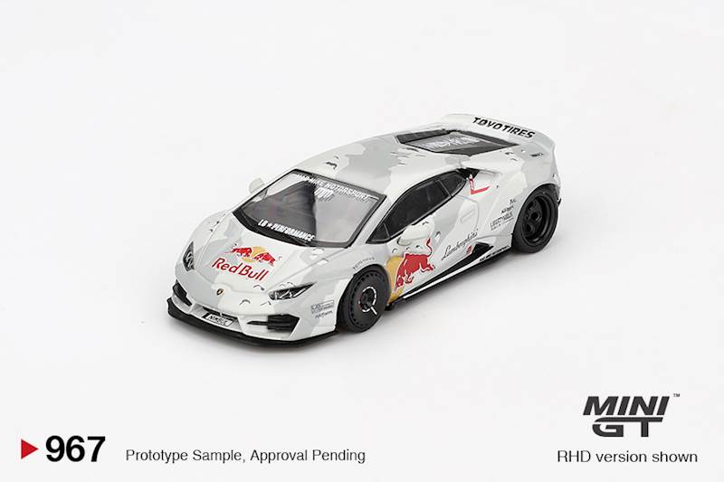 MINI GT 1:64 LAMBORGHINI HURACAN LB WORKS VER.2 MAD MIKE NIMBUL 2024