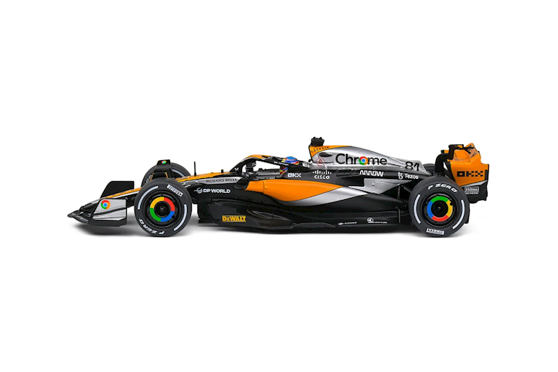 SOLIDO 1:43 MCLAREN MCL60 #81 O. PIASTRI 4TH GREAT BRITAIN GP F1 FORMULA 1 2023