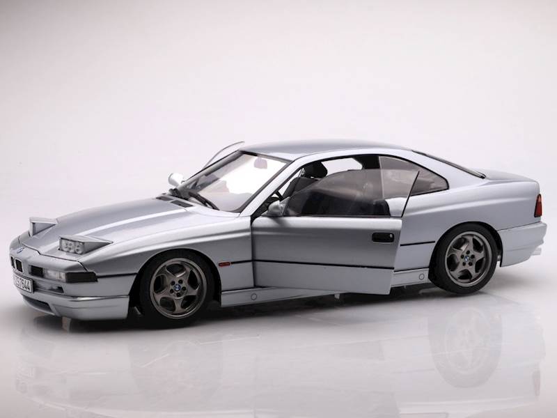 SOLIDO 1:18 BMW 850 CSI E31 SILVER 1992