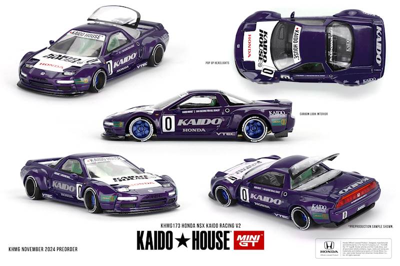 KAIDO HOUSE X MINI GT 1:64 HONDA NSX KAIDO RACING V2 1990