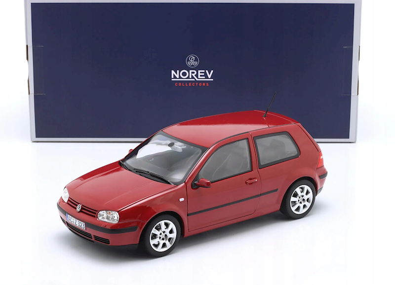 NOREV 1:18 VOLKSWAGEN GOLF IV 4 2002 RED