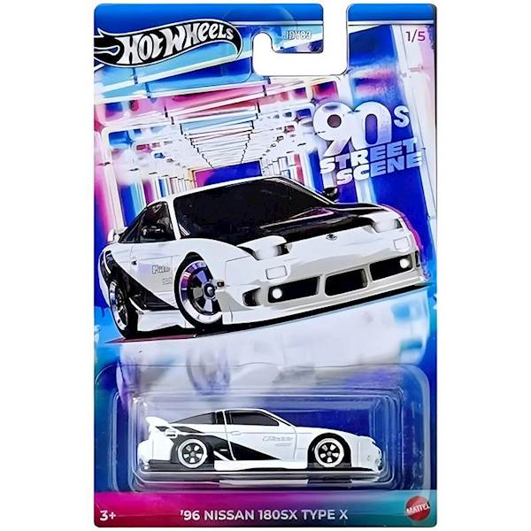 HOT WHEELS 90s STREET SCENE '96 NISSAN 180SX TYPE X