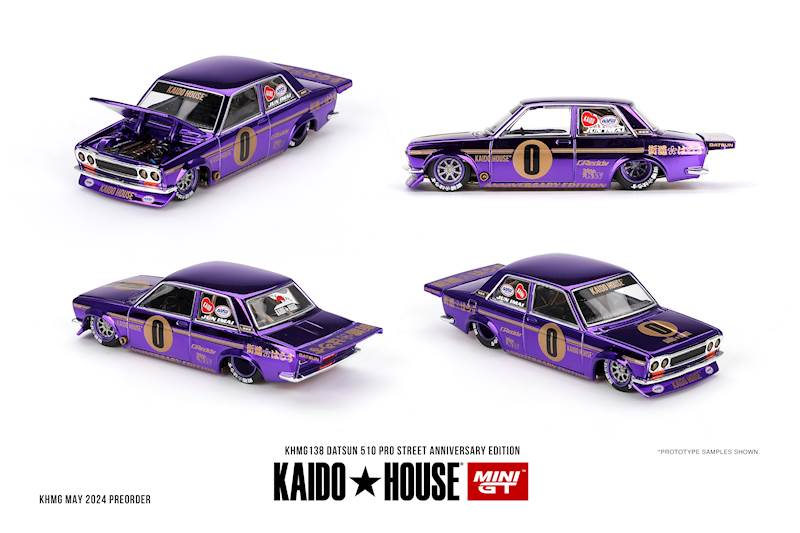 KAIDO HOUSE 1:64 DATSUN 510 PRO STREET ANNIVERSARY EDITION 1969