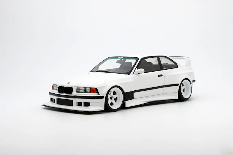 OTTO MOBILE 1:18 BMW E36 KHYZYL SALEEM WHITE 300 2022