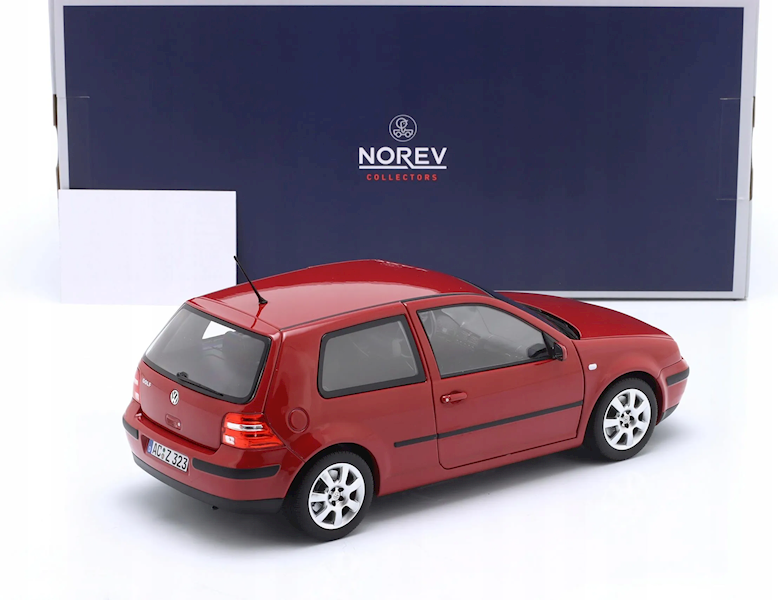 NOREV 1:18 VOLKSWAGEN GOLF IV 4 2002 RED