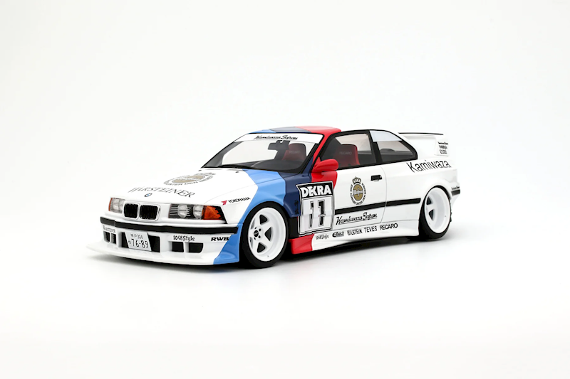 OTTO MOBILE 1:18 BMW E36 KHYZYL SALEEM KAMIWAZA