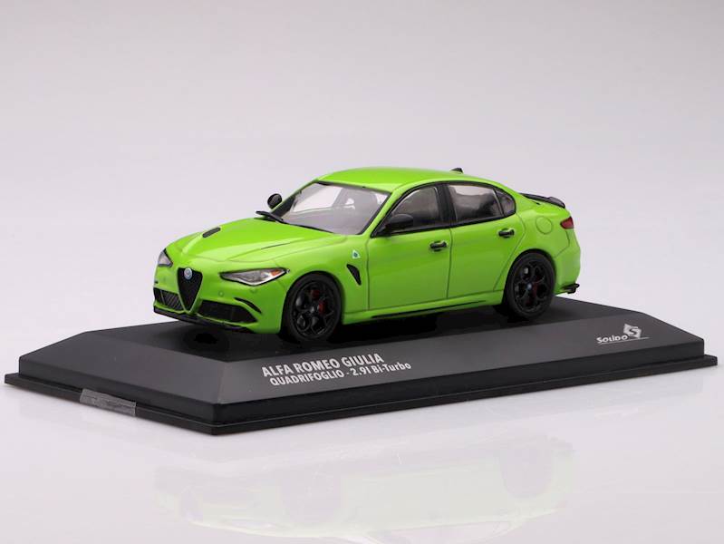 SOLIDO 1:43 ALFA ROMEO GIULIA QUADRIFOGLIO 2020 GREEN