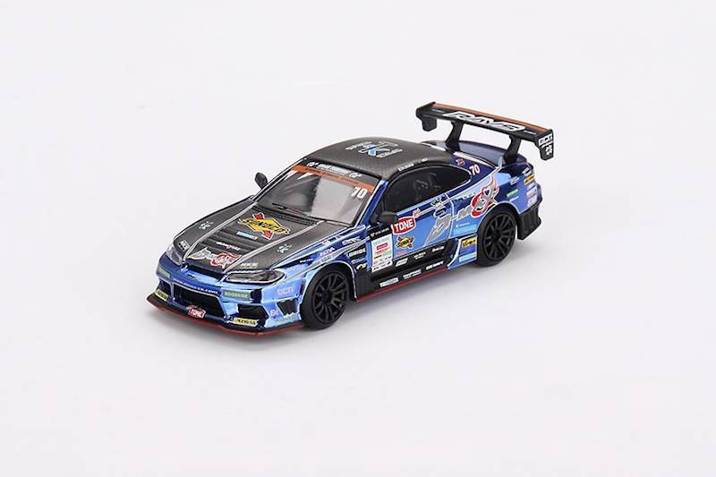 MINI GT 1:64 NISSAN SILVIA S15 D1 MAX #70 2023 EXCLUSIVE JAPAN RELASE (BLISTER)