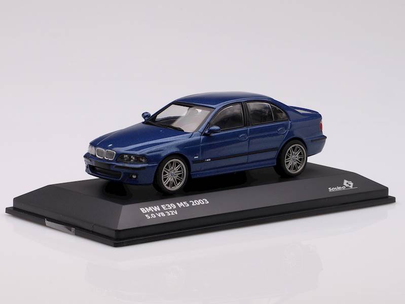 SOLIDO 1:43 BMW M5 E39 BLUE 2003