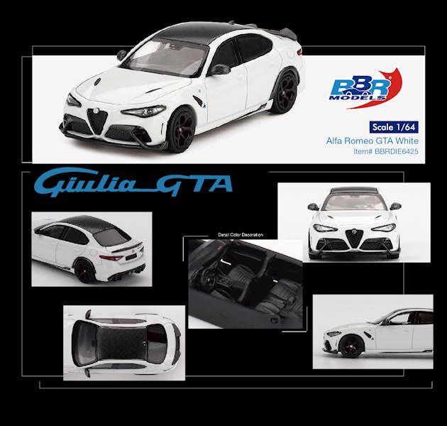 BBR 1:64 ALFA ROMEO GIULIA GTA 2020