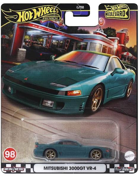 HOT WHEELS PREMIUM BOULEVARD MITSUBISHI 3000GT VR-4