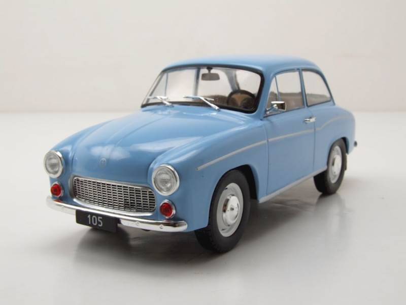 WHITEBOX 1:24 FSO SYRENA 105 LUX LIGHT BLUE 1975