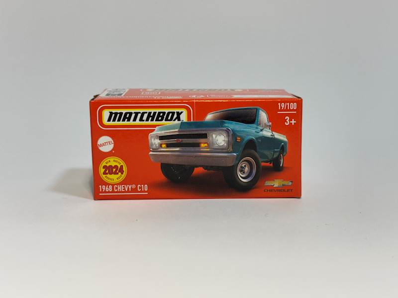 MATCHBOX 1:64 CHEVY C10 1968