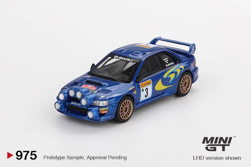 SUBARU IMPREZA WRC98 #3 RALLY MONTE-CARLO 1998 (BLISTER)