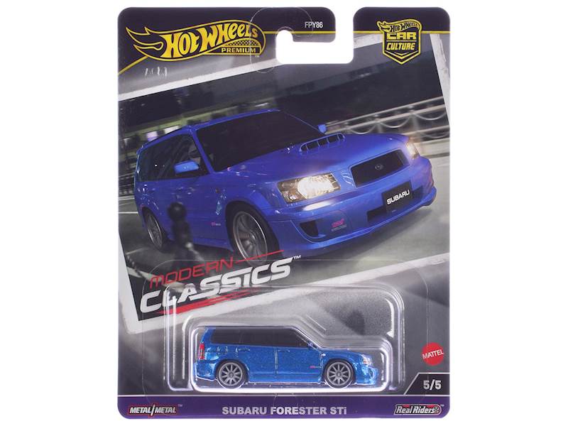 HOT WHEELS PREMIUM MODERN CLASSICS SUBARU FORESTER STI