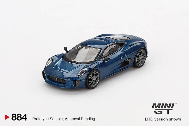 MINI GT 1:64 JAGUAR C-X75 BLUE 2024