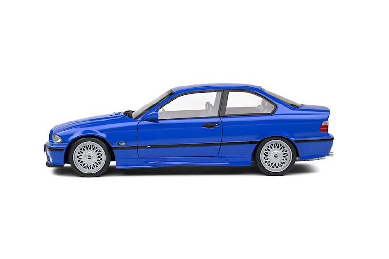 SOLIDO 1:18 BMW E36 COUPE M3 SANTORIN BLUE 1996