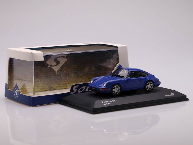 SOLIDO 1:43 PORSCHE 964 RS 1992 BLUE