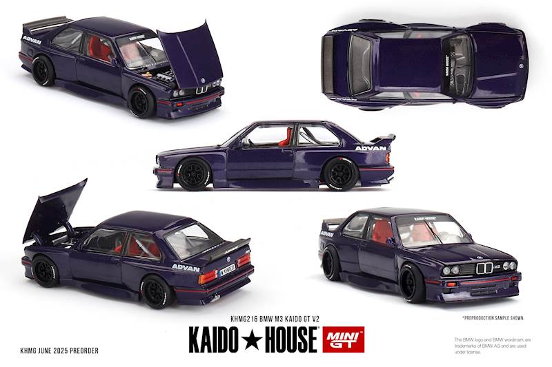 KAIDO HOUSE X MINI GT BMW E30 M3 KAIDO GT V2 1989