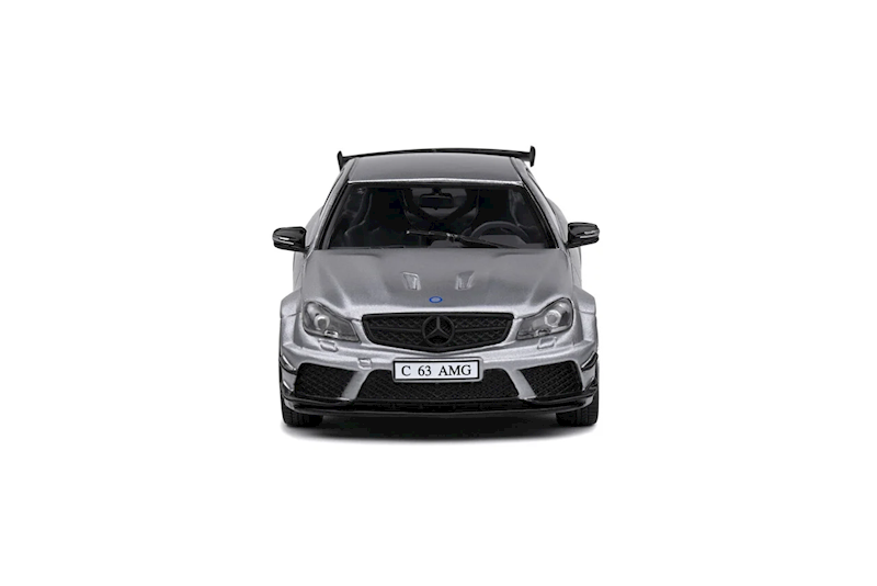 SOLIDO 1:43 MERCEDES W204 C63 AMG BLACK SERIES GRAY METALLIC 2011