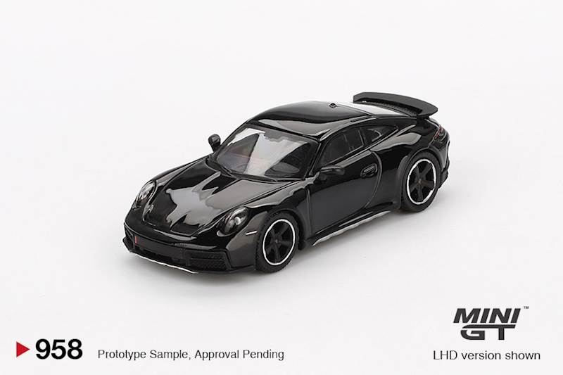 MINI GT 1:64 PORSCHE 911(992) DAKAR BLACK 2023