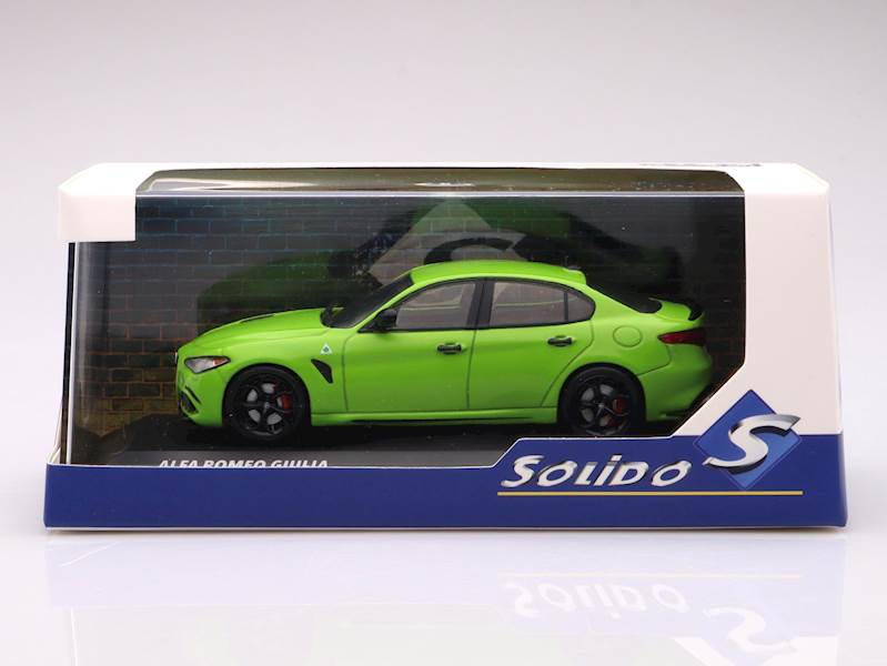 SOLIDO 1:43 ALFA ROMEO GIULIA QUADRIFOGLIO 2020 GREEN