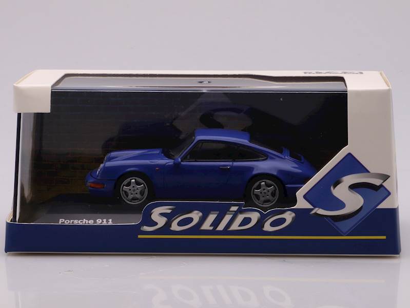 SOLIDO 1:43 PORSCHE 964 RS 1992 BLUE