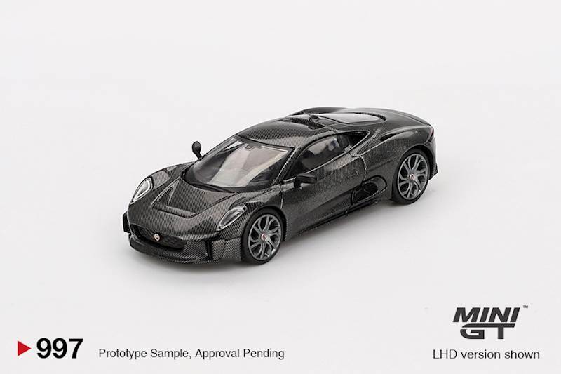 MINI GT 1:64 JAGUAR C-X75 TEST CAR 2010