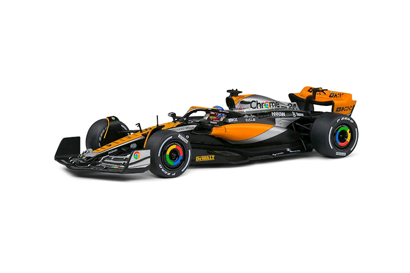 SOLIDO 1:43 MCLAREN MCL60 #81 O. PIASTRI 4TH GREAT BRITAIN GP F1 FORMULA 1 2023