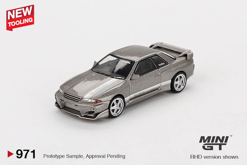 MINI GT 1:64 NISSAN GT-R (R32) VEILSIDE COMBAT C-I COMBAT GREY 2011