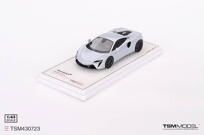 TRUE SCALE MINIATURES (TSM) 1:43 MCLAREN ARTURA GLACIER WHITE 2023