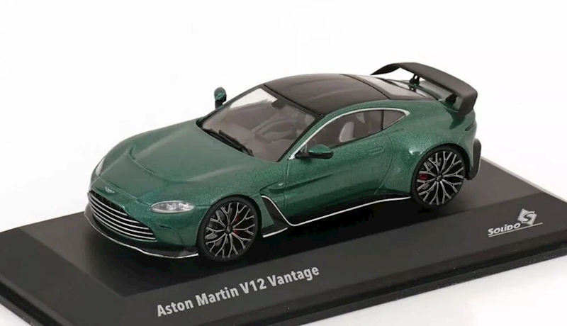 SOLIDO 1:43 ASTON MARTIN VANTAGE V12 RACING GREEN 2023