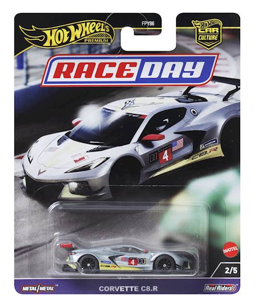 HOT WHEELS PREMIUM RACE DAY CORVETTE C8.R