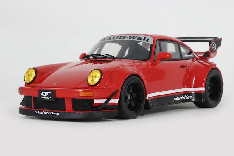 GT SPIRIT 1:18 PORSCHE 911 964 RWB PAINKILLER INDIAN RED 2023