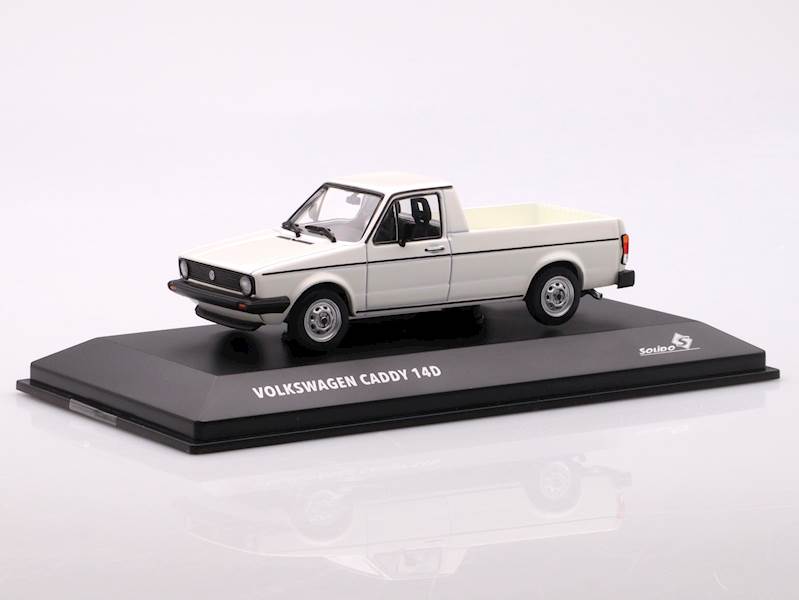 SOLIDO 1:43 VOLKSWAGEN CADDY (14D) PICK-UP 1990 WHITE