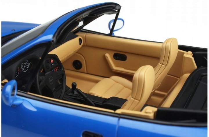 OTTO MOBILE 1:18 MAZDA MX-5 SPIDER BLUE 1990