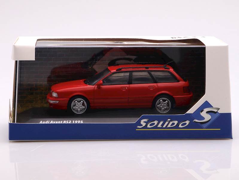SOLIDO 1:43 AUDI AVANT RS2 1995 RED