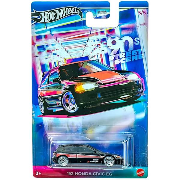HOT WHEELS 90s STREET SCENE '92 HONDA CIVIC EG